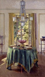 La tovaglia verde, 1926 da Patrick William Adam
